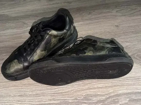 Coach Men's High Line Sneaker in Signature Camo Print - Picture 6 of 8